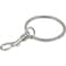 Hillman HILLMAN 2 in. D Metal Silver Belt Hooks/Pocket Chains Key Chain, PK5 701407 - alternate 1